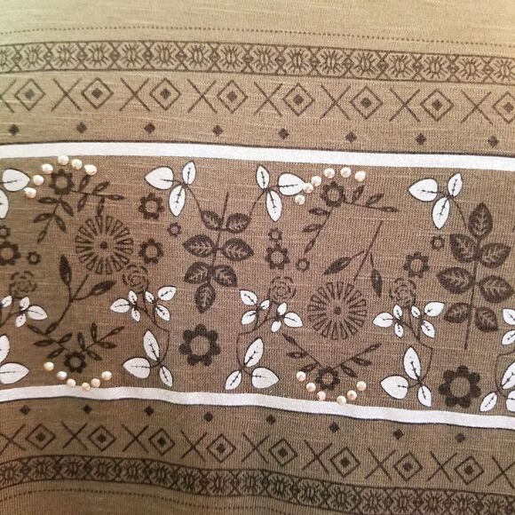 Karen Brooks NWT Short Sleeve top size L - Picture 4 of 6